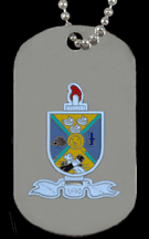 Lambda Theta Phi Dog Tag - Front